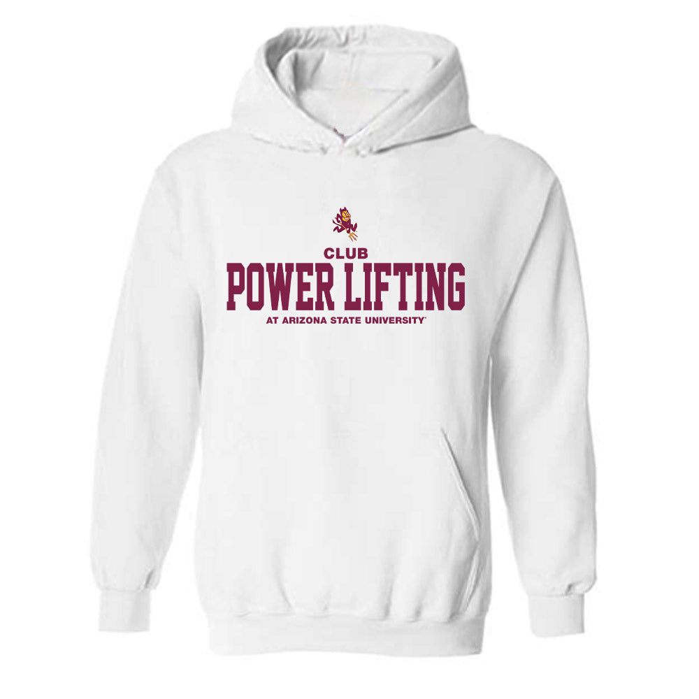 Arizona State - Club Power Lifting : Classic Shersey Hooded Sweatshirt