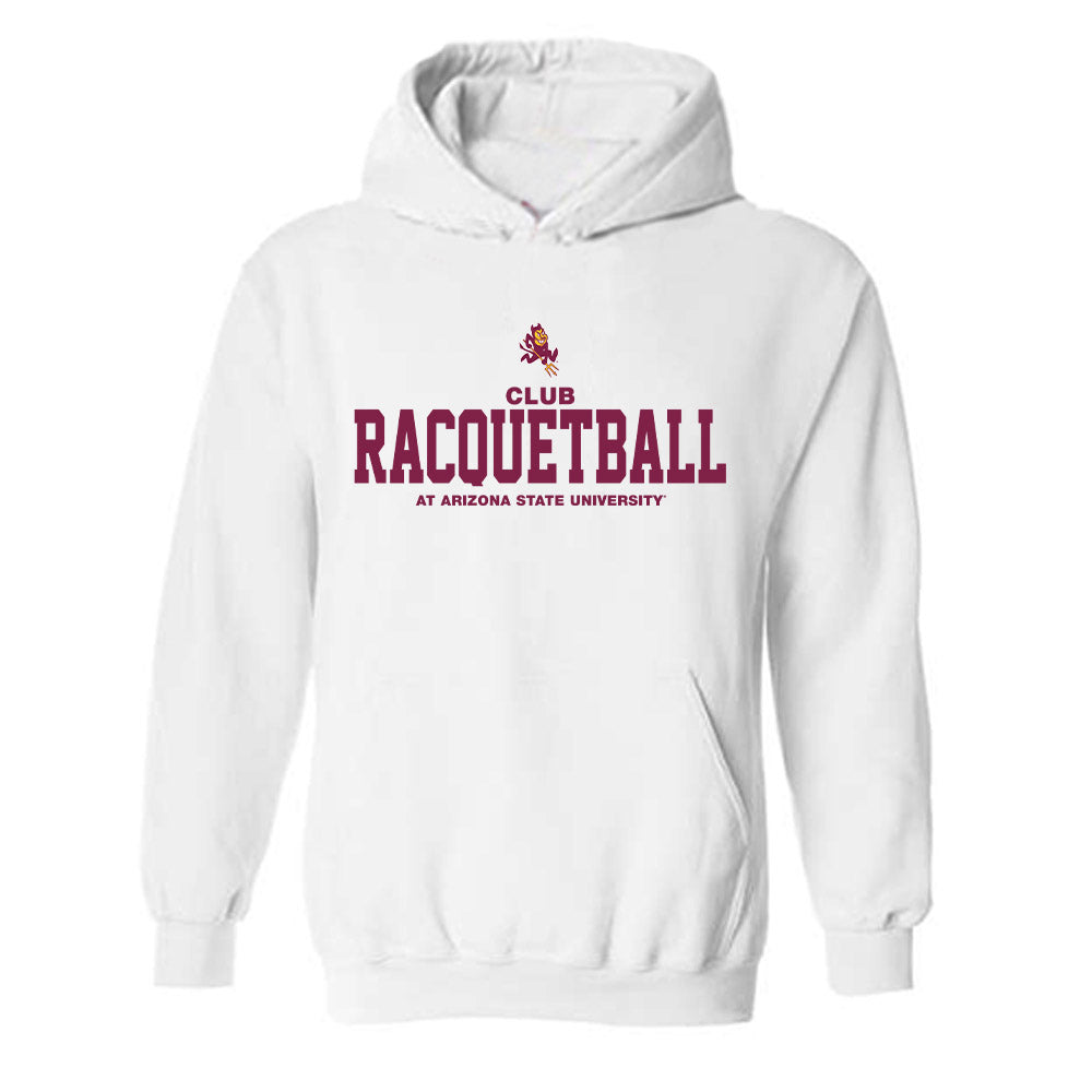 Arizona State - Club Racquetball : Classic Shersey Hooded Sweatshirt