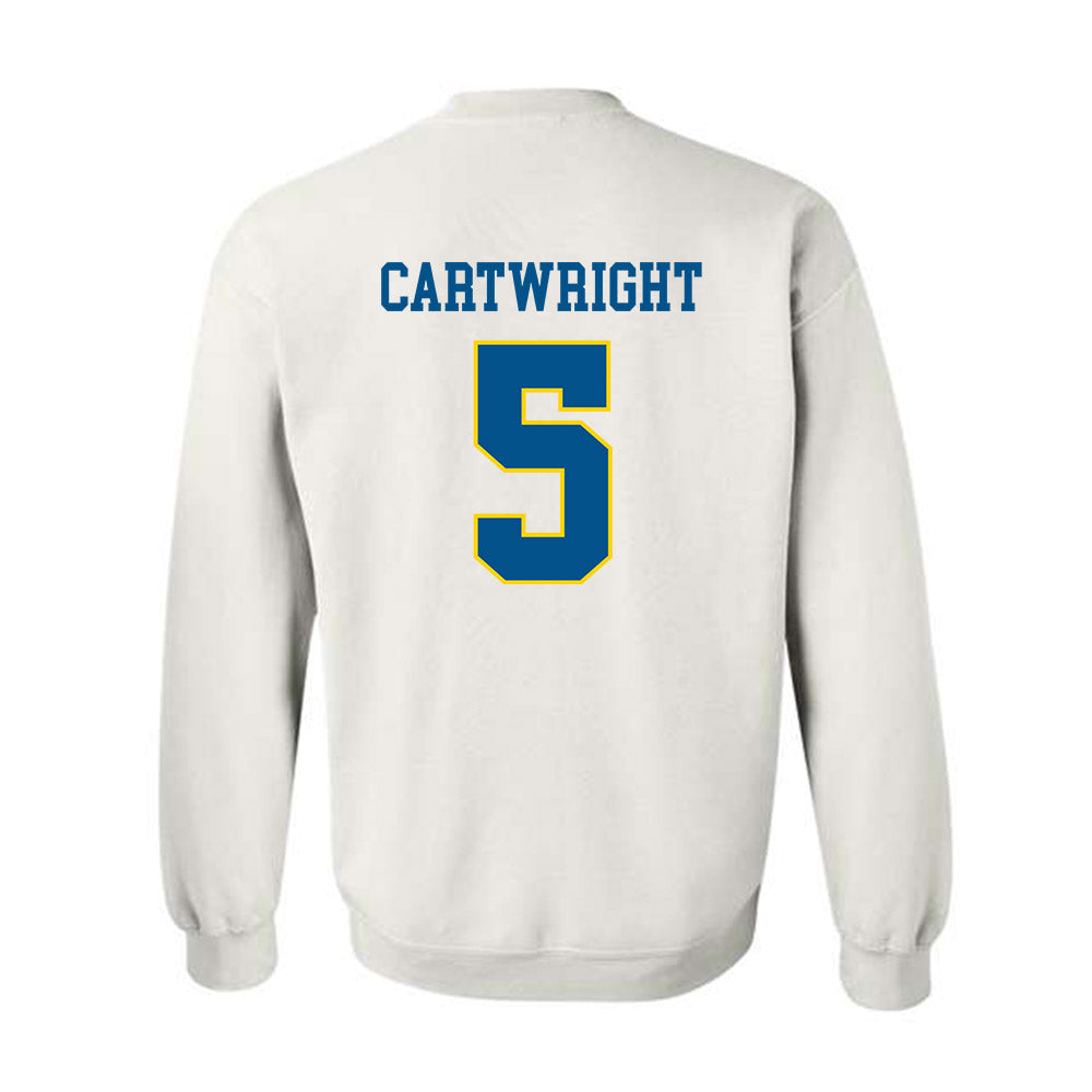Delaware - Women's Ice Hockey : Melanie Cartwright - Crewneck Sweatshirt-1