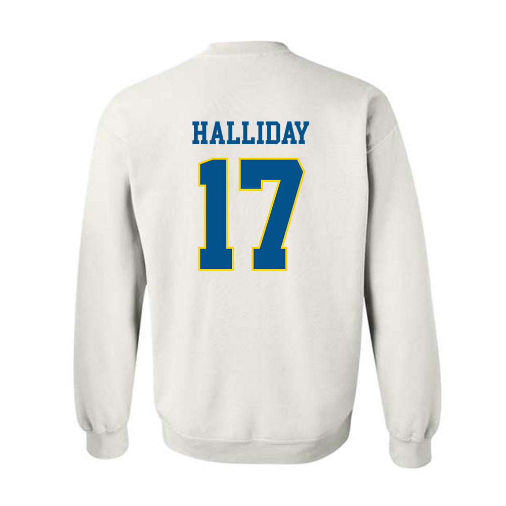Delaware - Women's Ice Hockey : Amanda Halliday - Crewneck Sweatshirt-1