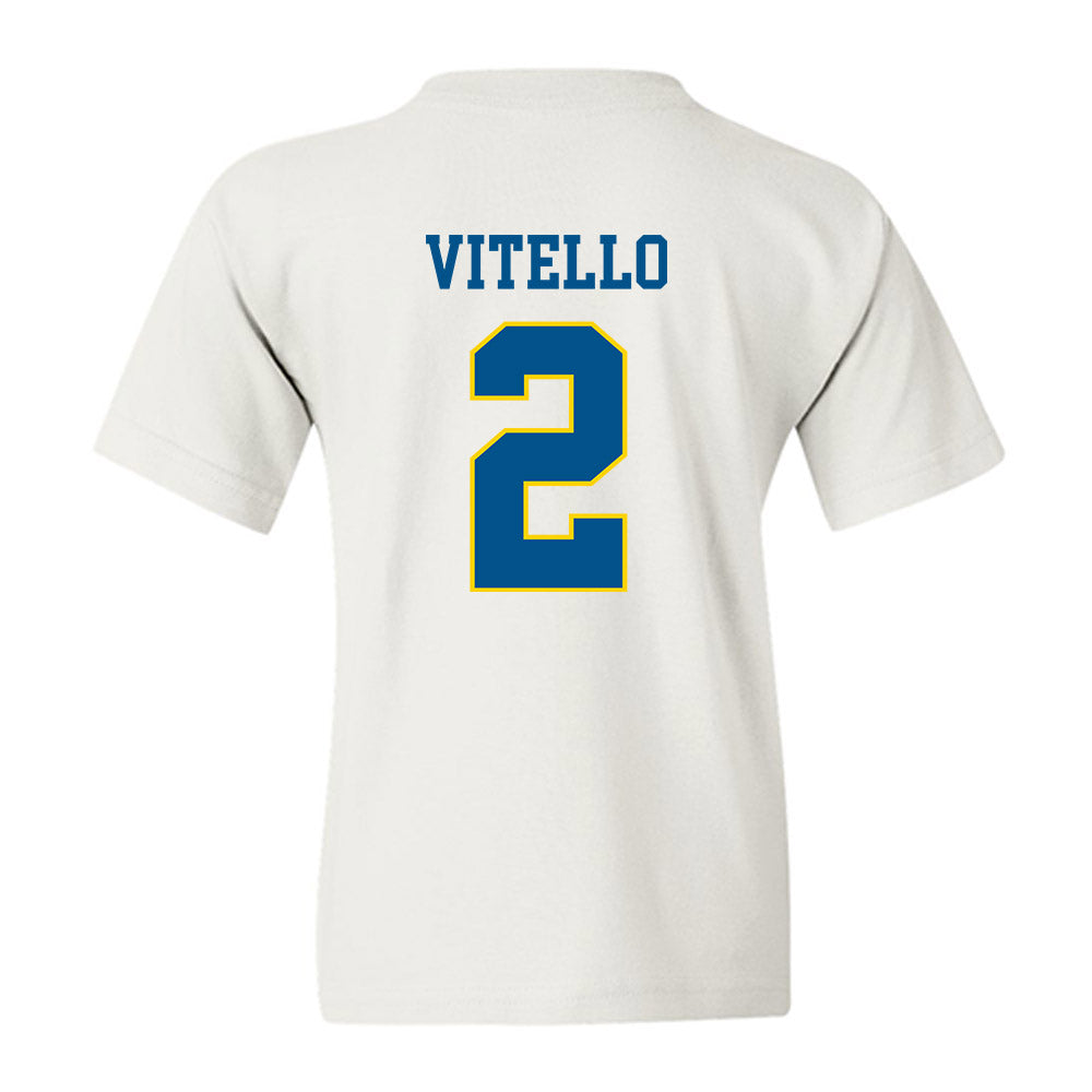 Delaware - Flag Football : Julia Vitello - Youth T-Shirt-1