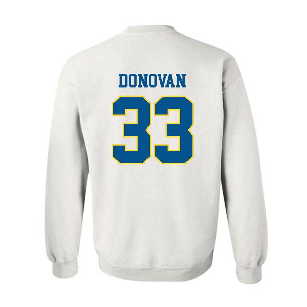 Delaware - Men's D2 Ice Hockey : Aaron Donovan - Crewneck Sweatshirt-1