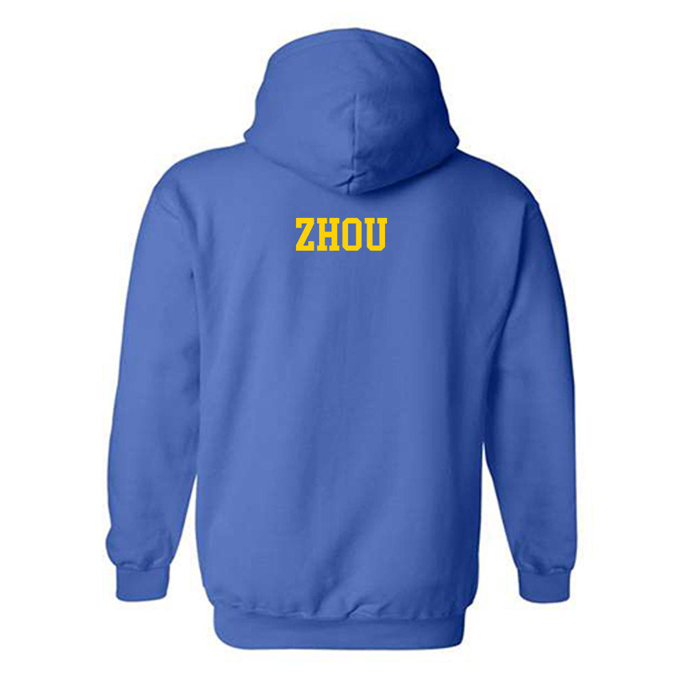 Delaware - Wrestling : Alexander Zhou - Hooded Sweatshirt-1