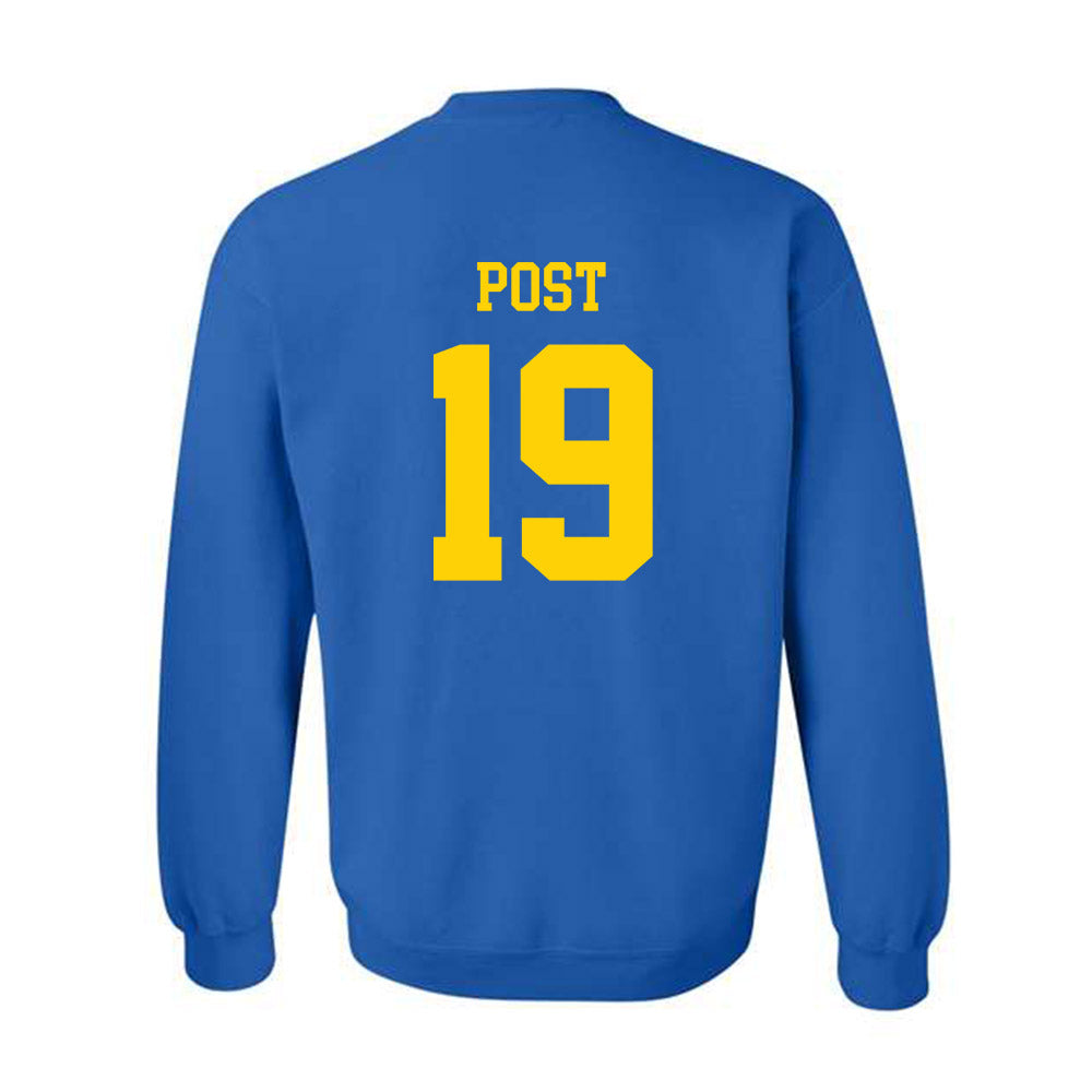 Delaware - Women's Ice Hockey : Miranda Post - Crewneck Sweatshirt-1