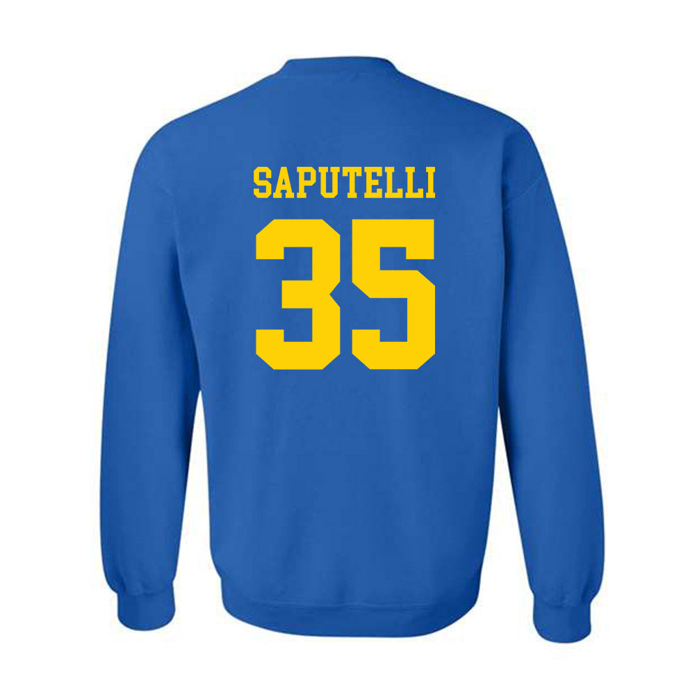Delaware - Men's D2 Ice Hockey : Dominic Saputelli - Crewneck Sweatshirt-1
