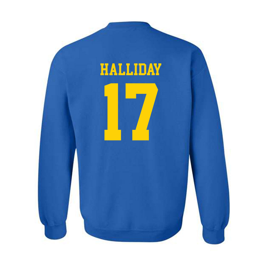 Delaware - Women's Ice Hockey : Amanda Halliday - Crewneck Sweatshirt-1