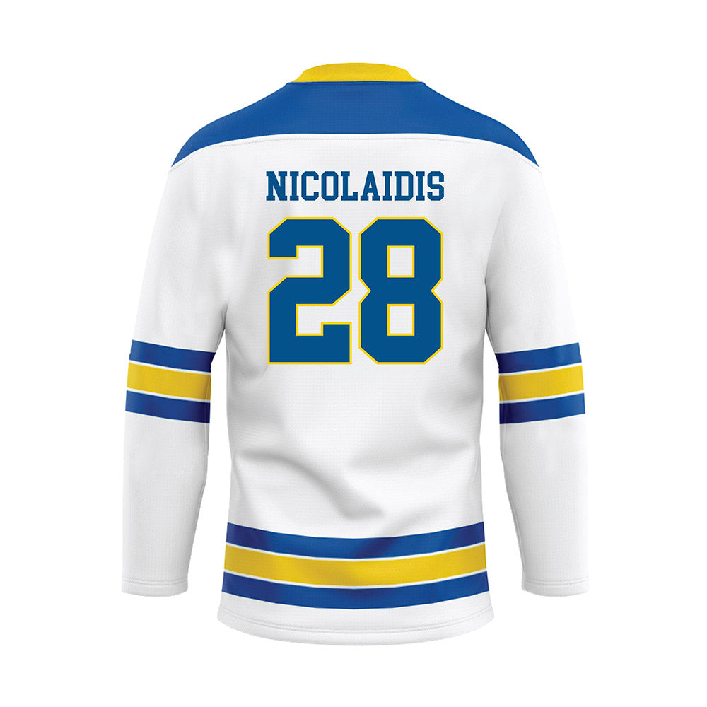 Delaware - Men's D3 Ice Hockey : James Nicolaidis - Hockey Jersey-1