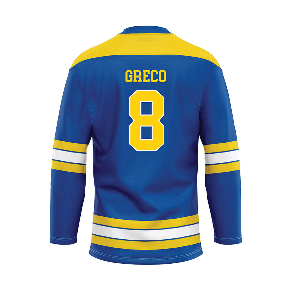 Delaware - Men's D2 Ice Hockey : Anthony Greco - Hockey Jersey-1