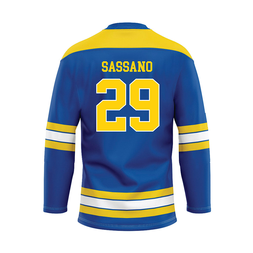 Delaware - Men's D3 Ice Hockey : Jason Sassano - Hockey Jersey-1