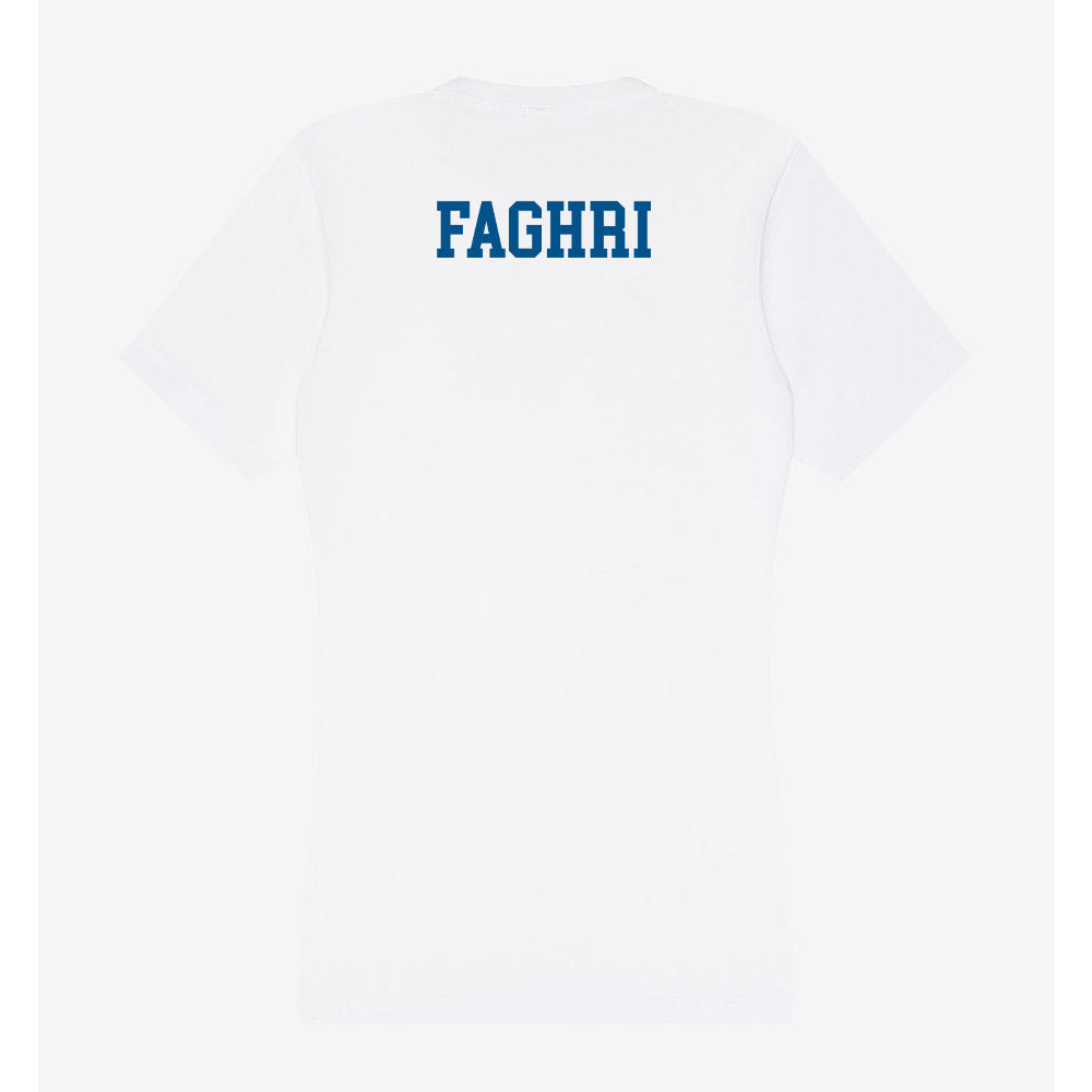 Delaware - Figure Skating : Maral Faghri - Women's V-Neck T-Shirt-1