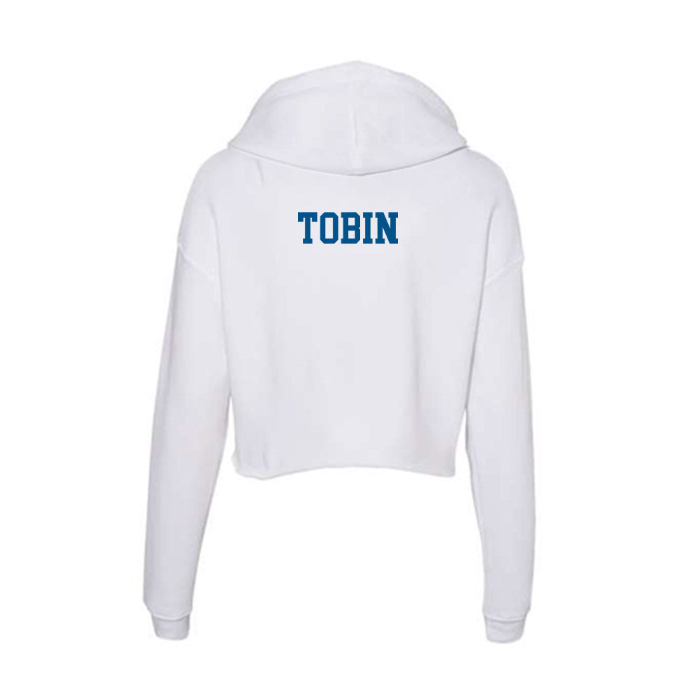 Delaware - Synchronized Skating : Abby Tobin - Women's Crop Fleece Hoodie-1