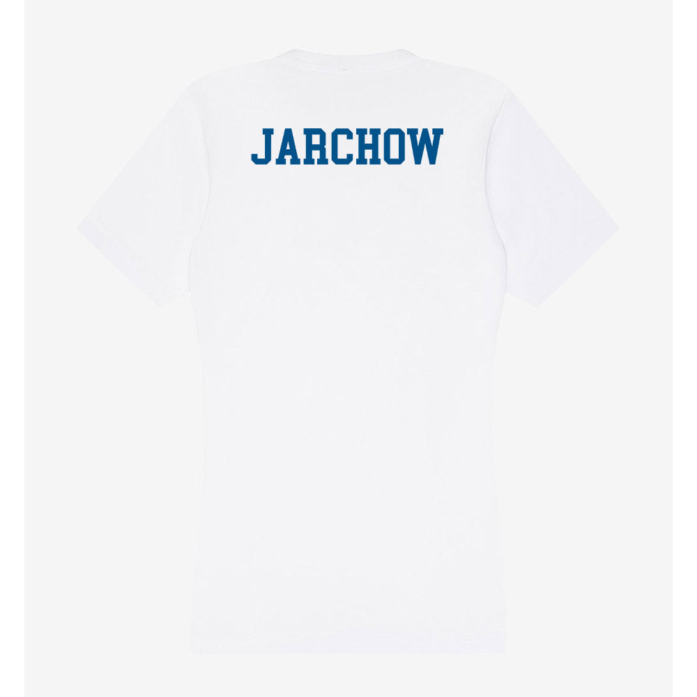 Delaware - Figure Skating : Aubryanna Jarchow - Women's V-Neck T-Shirt-1