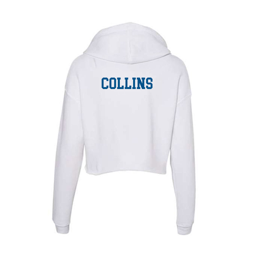 Delaware - Crew : Gabe Collins - Women's Crop Fleece Hoodie-1
