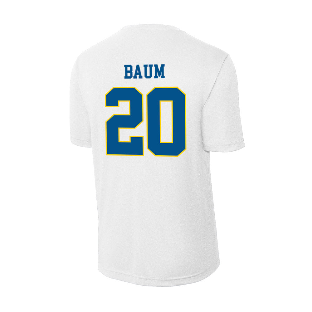 Delaware - Men's D2 Ice Hockey : Theodore Baum - Activewear T-Shirt-1