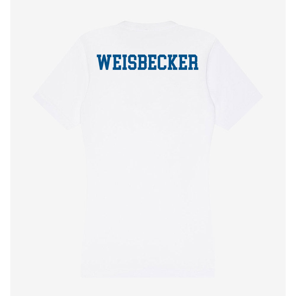 Delaware - Crew : Samuel Weisbecker - Women's V-Neck T-Shirt-1