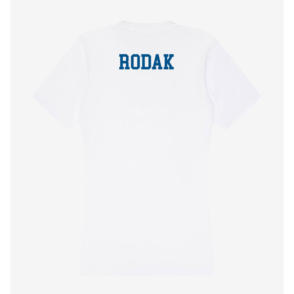 Delaware - Figure Skating : Amy Rodak - Women's V-Neck T-Shirt-1