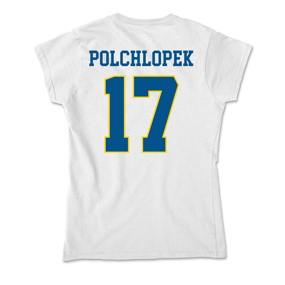 Delaware - Men's D2 Ice Hockey : Hubert Polchlopek - Soft Style Women’s T-Shirt-1