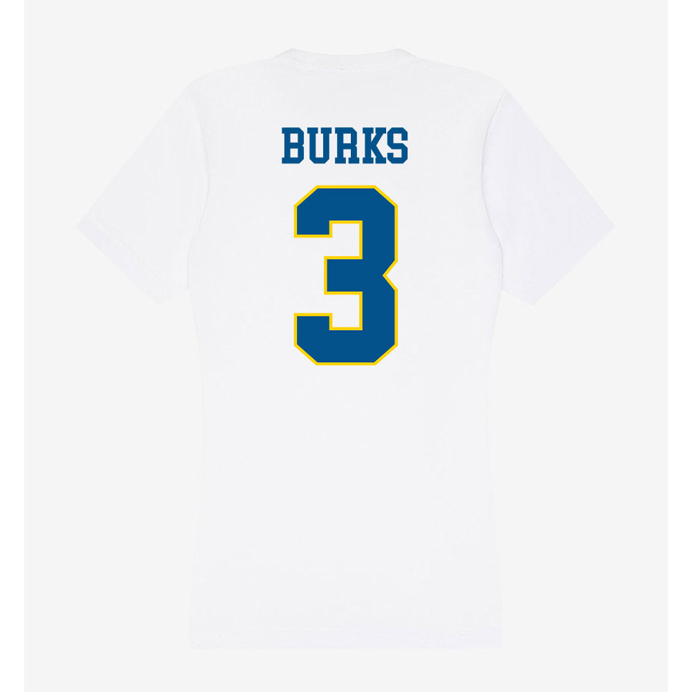 Delaware - Women's Rugby : Brooke Burks - Women's V-Neck T-Shirt-1
