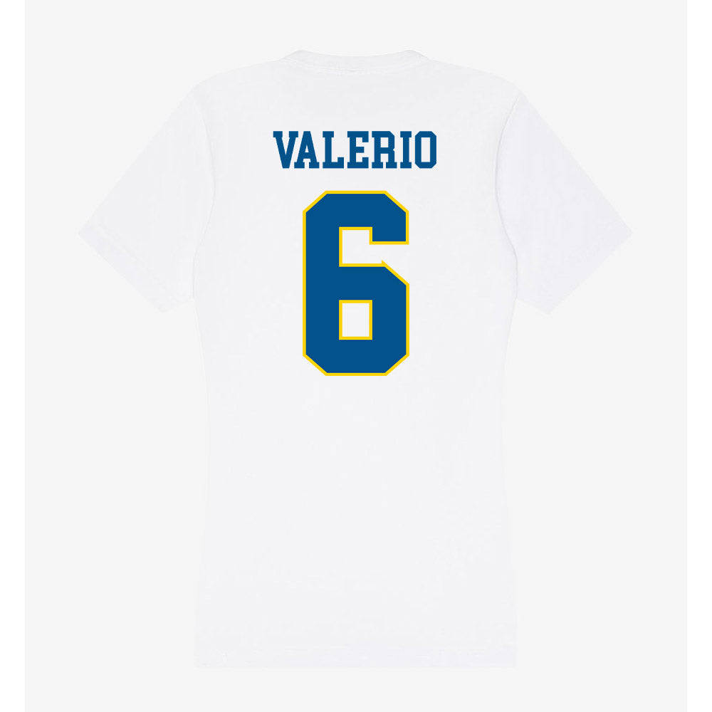 Delaware - Women's Ice Hockey : Hailee Valerio - Women's V-Neck T-Shirt-1