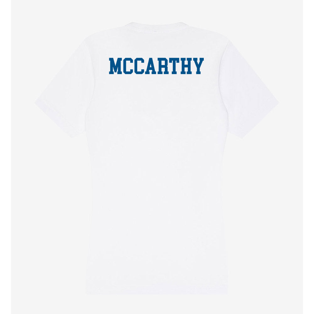 Delaware - Women's Rugby : Andi McCarthy - Women's V-Neck T-Shirt-1