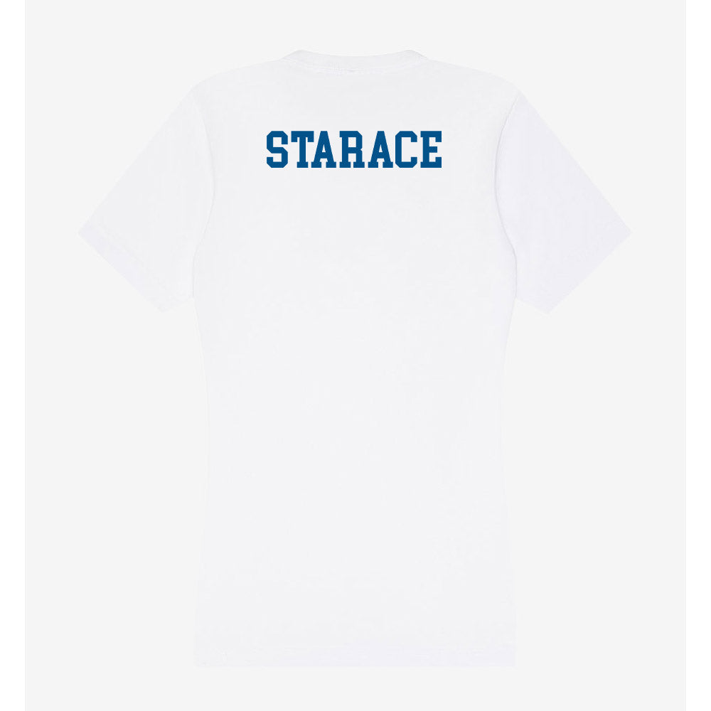 Delaware - Synchronized Skating : Anabelle Starace - Women's V-Neck T-Shirt-1
