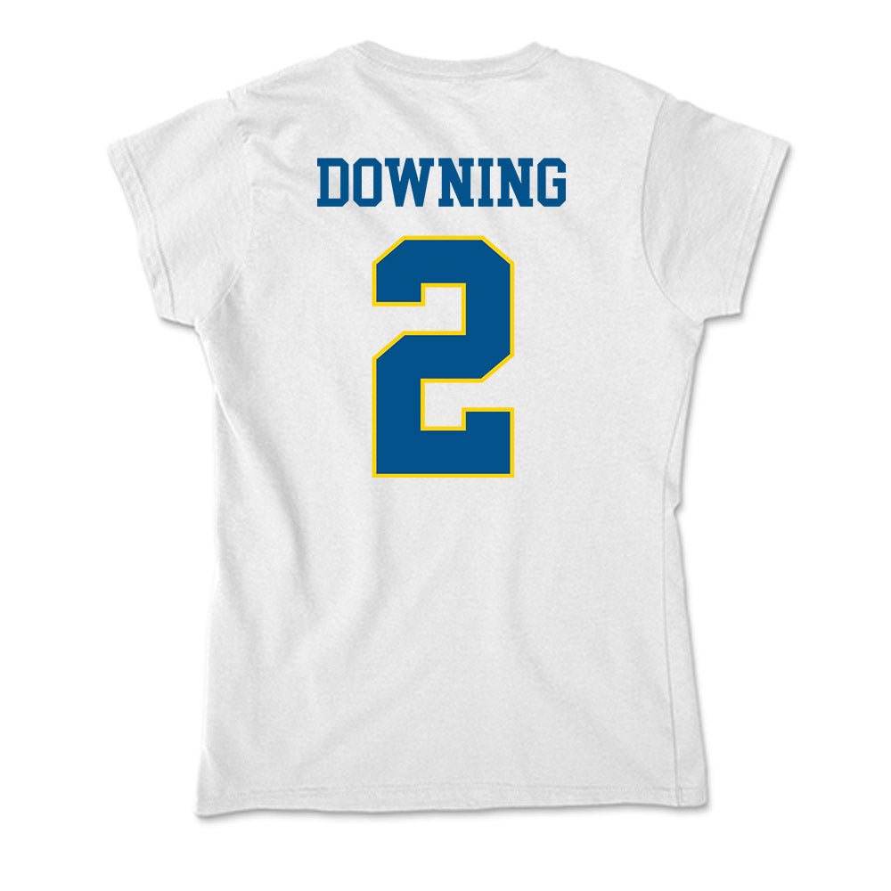 Delaware - Women's Ice Hockey : Shaw Downing - Soft Style Women’s T-Shirt-1