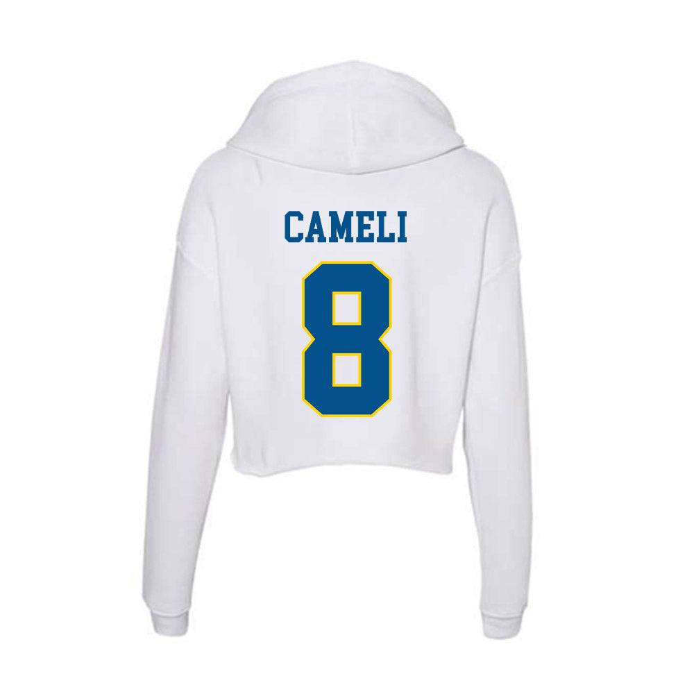 Delaware - Women's Rugby : Lilly Cameli - Women's Crop Fleece Hoodie-1