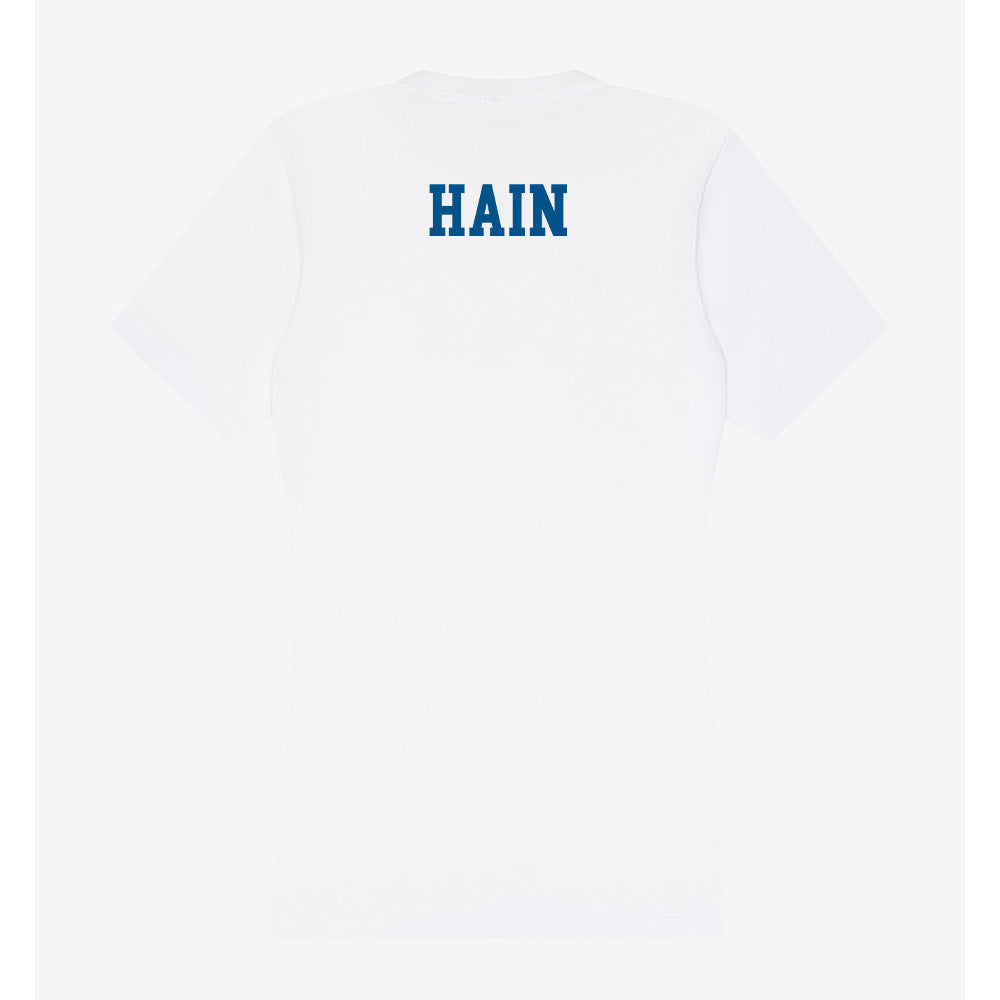 Delaware - Synchronized Skating : Linnea Hain - Women's V-Neck T-Shirt-1
