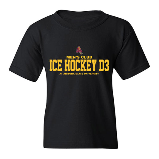 Arizona State - Men's Club Ice Hockey D3 : Classic Shersey Youth T-Shirt