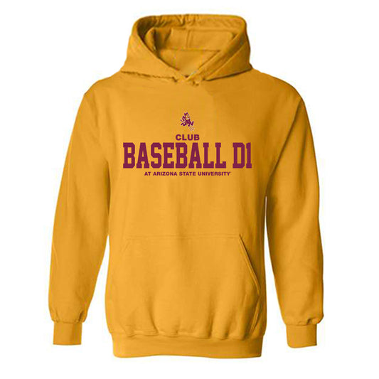 Arizona State - Club Baseball D1 : Classic Shersey Hooded Sweatshirt