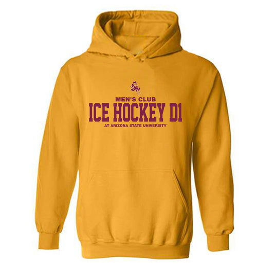 Arizona State - Men's Club Ice Hockey D1 : Classic Shersey Hooded Sweatshirt