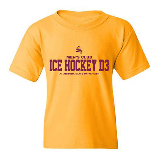 Arizona State - Men's Club Ice Hockey D3 : Classic Shersey Youth T-Shirt