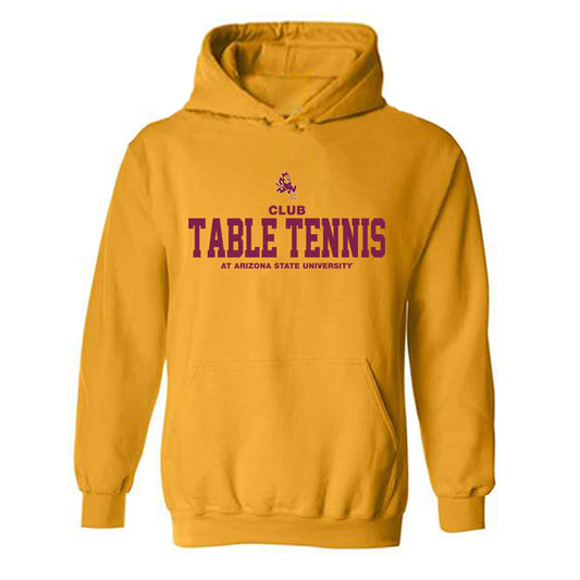 Arizona State - Club Table Tennis : Classic Shersey Hooded Sweatshirt