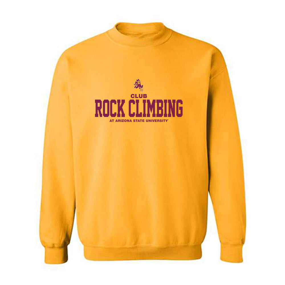 Arizona State - Club Rock Climbing : Classic Shersey Crewneck Sweatshirt