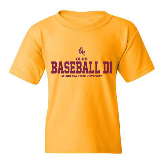 Arizona State - Club Baseball D1 : Classic Shersey Youth T-Shirt