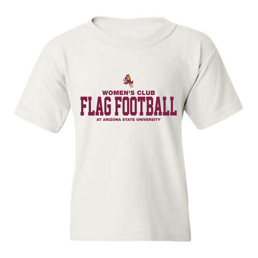 Arizona State - Women's Club Flag Football : Classic Shersey Youth T-Shirt