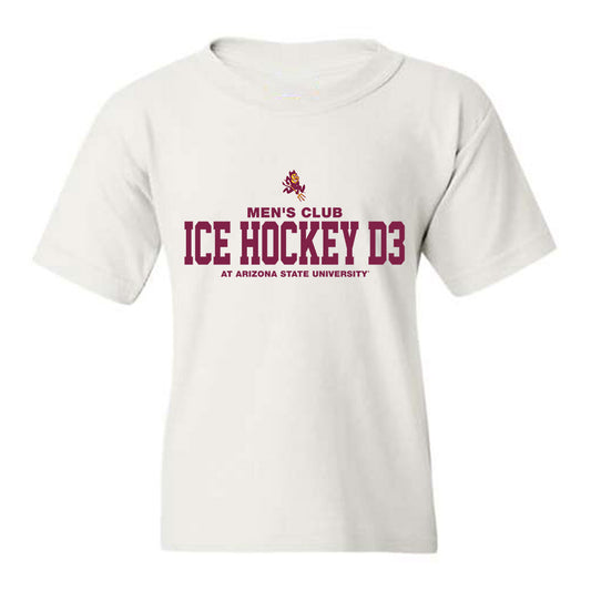 Arizona State - Men's Club Ice Hockey D3 : Classic Shersey Youth T-Shirt