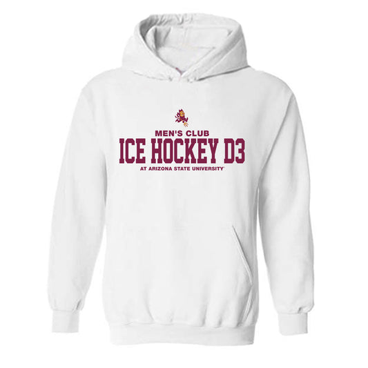 Arizona State - Men's Club Ice Hockey D3 : Classic Shersey Hooded Sweatshirt