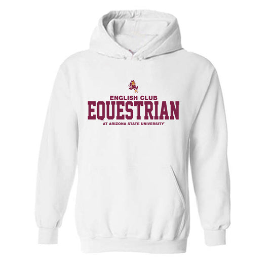 Arizona State - English Club Equestrian : Classic Shersey Hooded Sweatshirt
