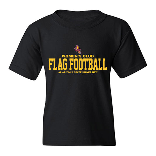 Arizona State - Women's Club Flag Football : Classic Shersey Youth T-Shirt