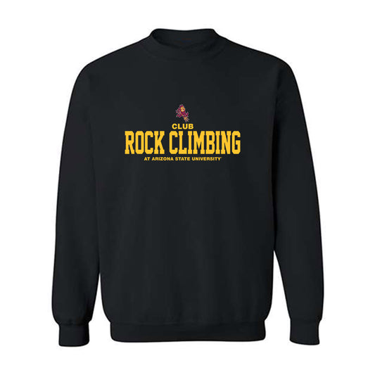 Arizona State - Club Rock Climbing : Classic Shersey Crewneck Sweatshirt