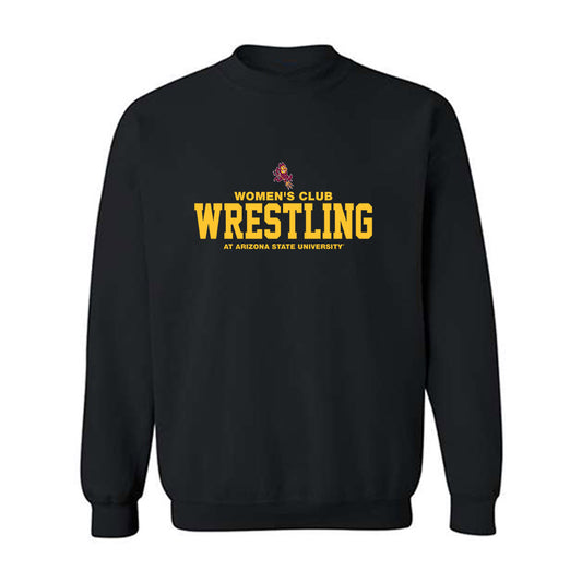 Arizona State - Women's Club Wrestling : Classic Shersey Crewneck Sweatshirt