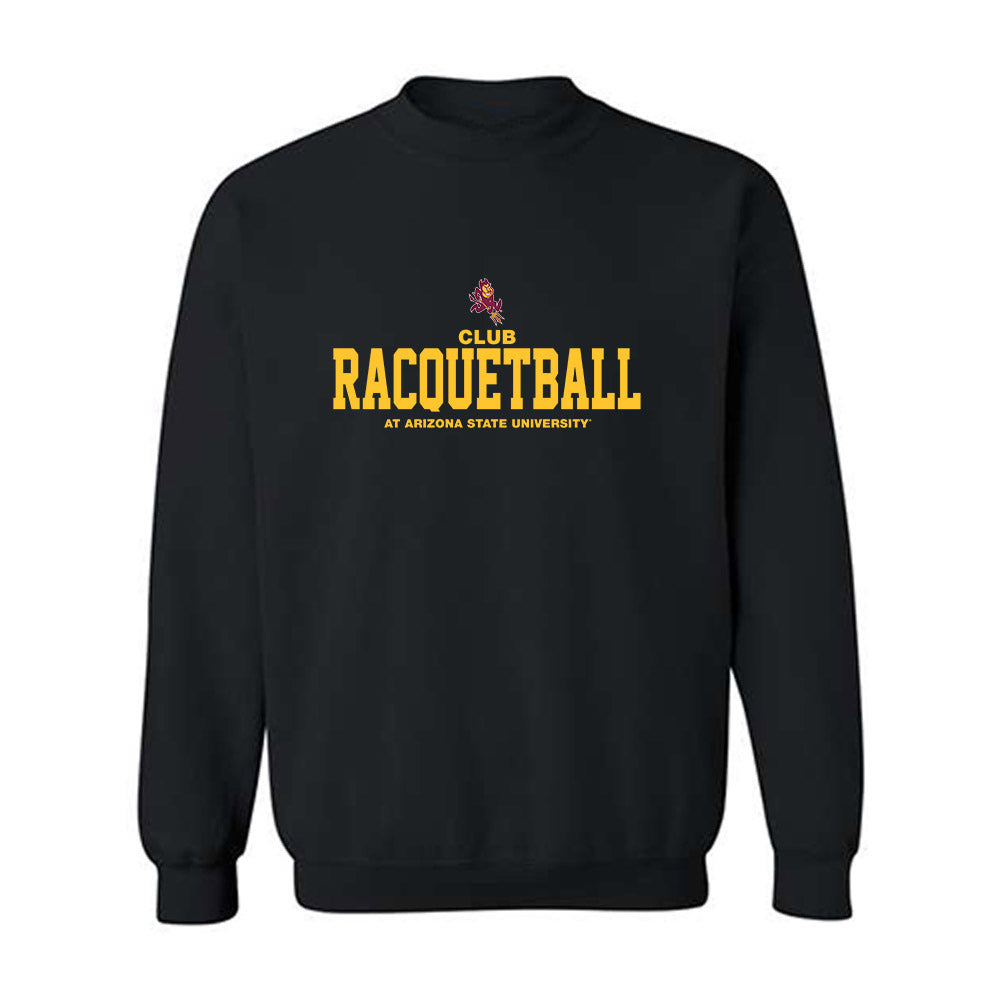 Arizona State - Club Racquetball : Classic Shersey Crewneck Sweatshirt