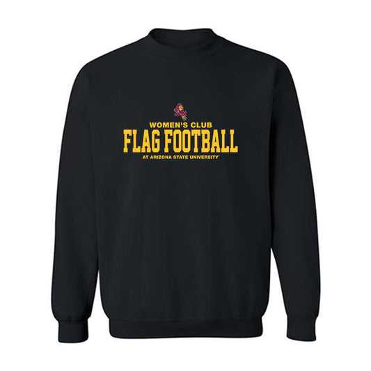 Arizona State - Women's Club Flag Football : Classic Shersey Crewneck Sweatshirt
