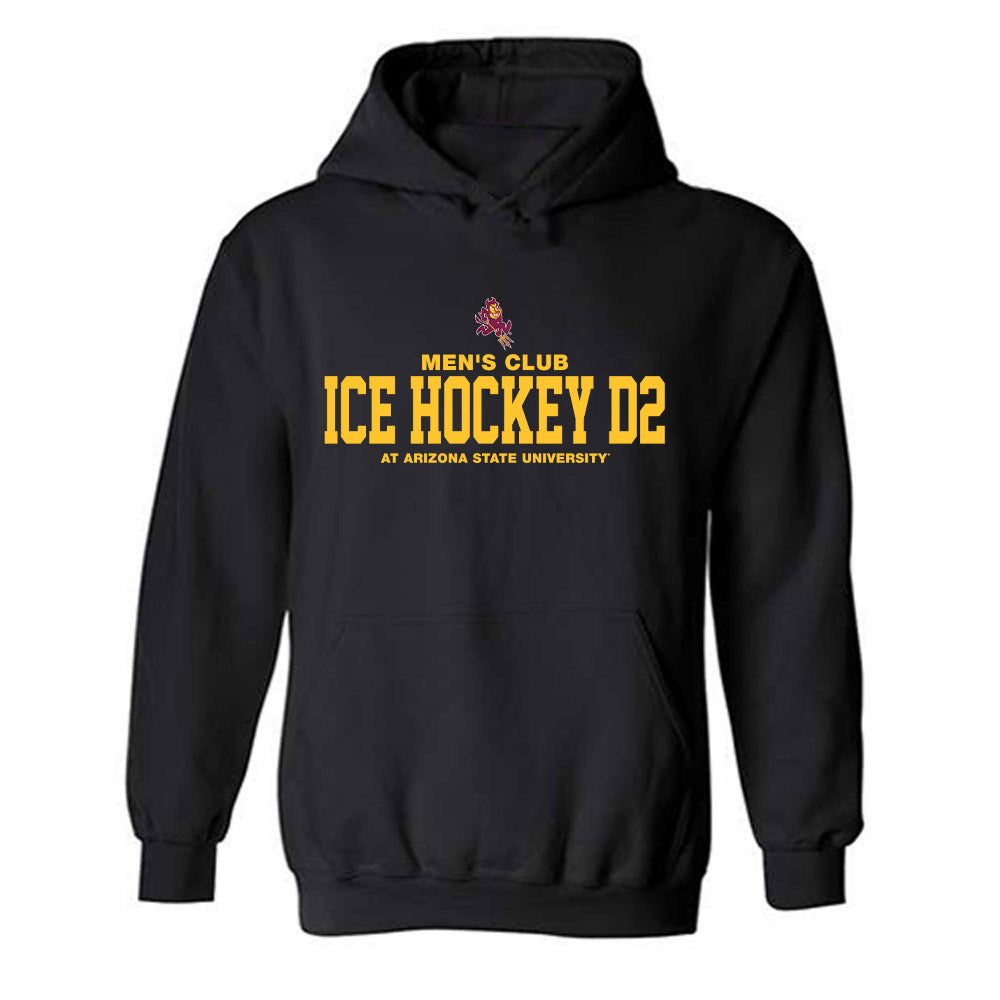 Arizona State - Men's Club Ice Hockey D2 : Classic Shersey Hooded Sweatshirt
