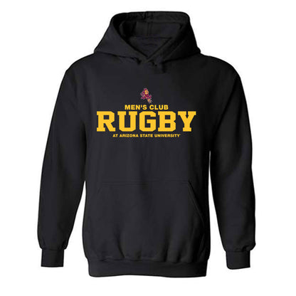 Arizona State - Men's Club Rugby : Classic Shersey Hooded Sweatshirt