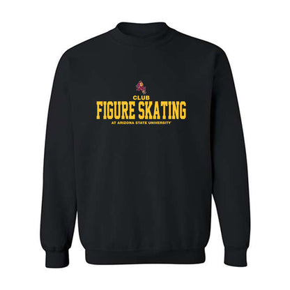 Arizona State - Club Figure Skating : Classic Shersey Crewneck Sweatshirt