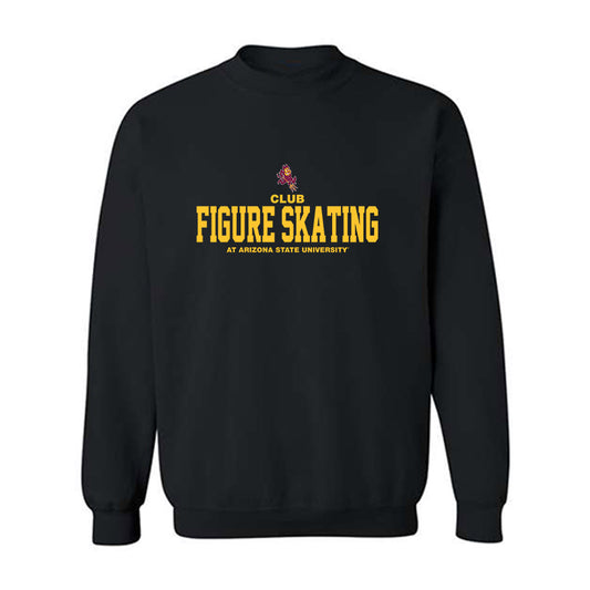 Arizona State - Club Figure Skating : Classic Shersey Crewneck Sweatshirt