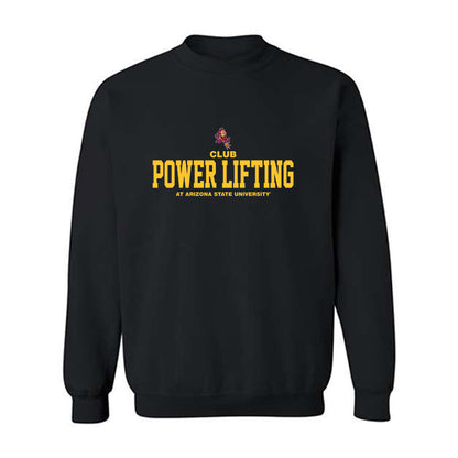 Arizona State - Club Power Lifting : Classic Shersey Crewneck Sweatshirt