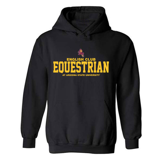Arizona State - English Club Equestrian : Classic Shersey Hooded Sweatshirt